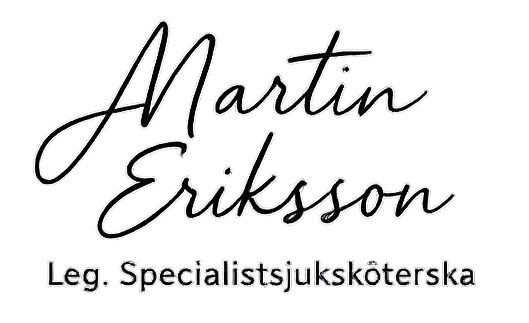 Signatur: Martin Eriksson, Leg. Specialistsjuksköterska